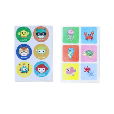 China Viable Custom Print Mosquito Cartoon Stickers Mosquito Pest Control Microfiber Patch for sale