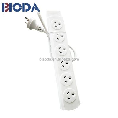 China Industrial Hot Selling UK H05VV-F 3G1.0-1.5mm^2 Plug Extension Cord Industrial Multi Socket With Switch for sale