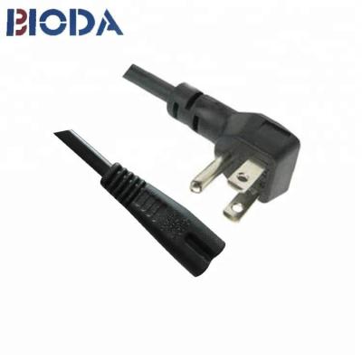 China Home Appliance America Customized Computer Cable Extension AC Power Cord With 3 Pin Plug for sale