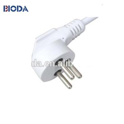 China General Purpose Home Appliance Three Pin Ac Israel Plug Laptop IEC Power Cable for sale