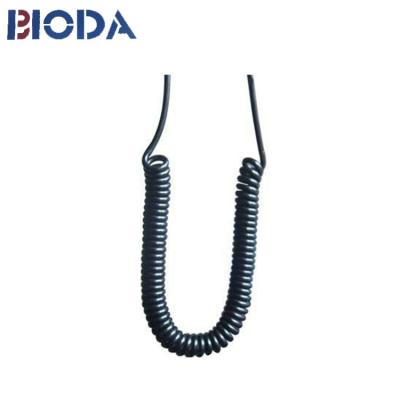 China Industrial spiral rj45 ethernet cable coiled power spring tie suitable for outdoor use for sale