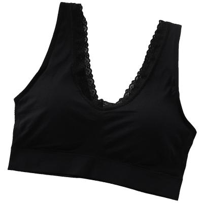 China QUICK DRY Modern Bamboo Fiber Seamless Women's Low Price Cotton Bralette Sports Bra for sale