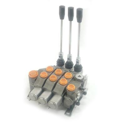 China HDS15 Agricultural/Construction Machinery 80L/MIN MANUAL/PNEUMATIC DIRECTIONAL VALVE SUITABLE FOR BUCHER DISTRIBUTORS for sale