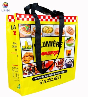 China Promotional Non Woven Shopping Bag PP Reusable Shopping Bag For Supermarket for sale