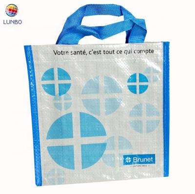 China Shopping Bag Color Printed PP Non Woven Bag , Bopp Laminated PP Non Woven Bag Shopping Tote Bag for sale