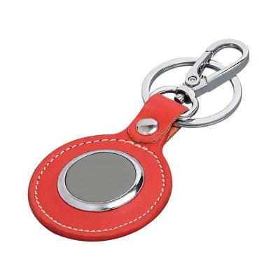 China Decoration Customized Soft Enamel Metal Ring Make Leather Keychains for sale