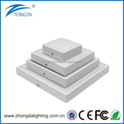 China Aluminum alloy hot seller! LED Alunminum Dimmable led panel, led panel light8W 12w 16w 18w square led panel light for sale