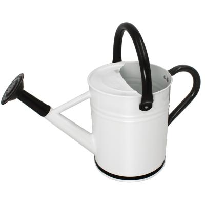 China Favorable popular product metal price white metal of these one 1 U.S. gallon watering can. for sale