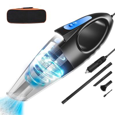 China Multi-Funtion Car Vacuum, Handheld Vacuum Cleaner with 7500PA/150W/12V High Power, Handheld Vacuum Cleaner for Car with LED Light 16.4ft Rope for sale