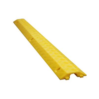 China Durable Wholesale Rubber Cable Wire Protector Bump Speed ​​Strip Deceleration Ramp for sale