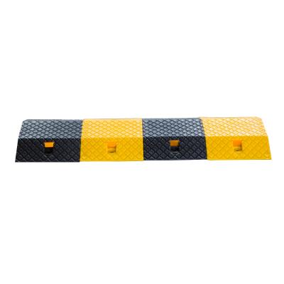 China Portable Roadway Traffic Road Parking Slope Limit Buffer Belt Road Brake Rubber Nylon Speed ​​Bump for sale