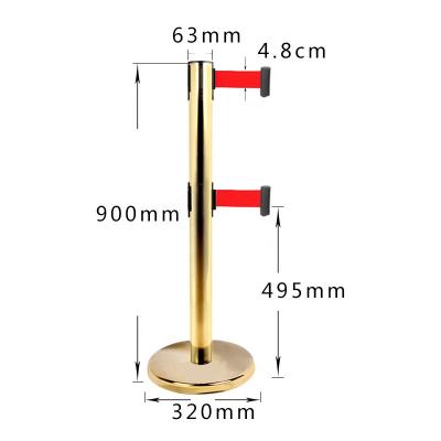 China Crowd Control Equipment Traffic Barrier Queue Security Road Safety Easily Assembled Mail Customized Retractable Barrier for sale