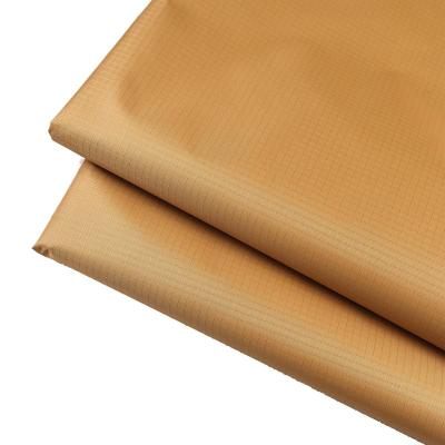 China High quality waterproof manufacture taffeta fabric silver coated polyester taffeta for sale