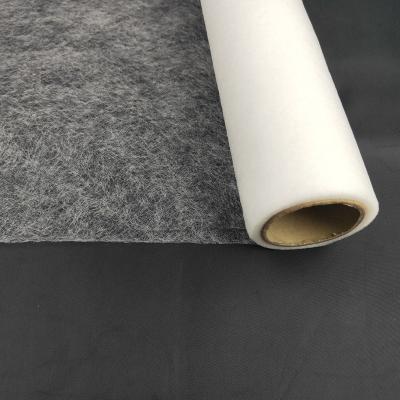 China Wholesale Custom Fusible Fabric 100% Non Woven Polyester Fusible Paper Interlining Fabric for sale