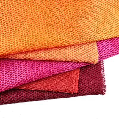 China New Product Fusible Shoe Striping 3D Sandwich Mesh Fabric Air Mesh Fabric for sale