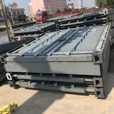 China Standard Size Folding Container Double Door Panel for sale