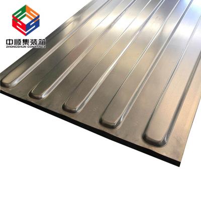 China Industrial Corten Steel 2.0mm Container Roof Panel With Zinc Coated/Customized Container Corrugated Roof Length Is 2950mm for sale