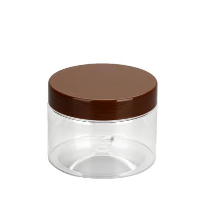 China 250g Plastic Plant Jars , 8oz Pet Jar With Lid 85-400 for sale