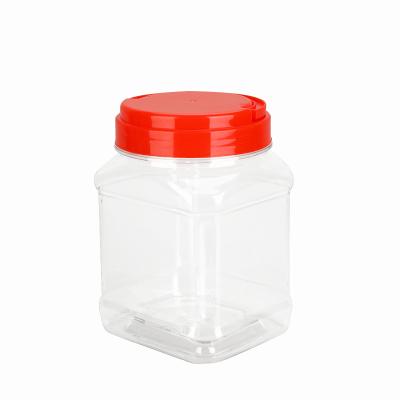 China Farms Fit Plastic Pet Jar Screw Lids With Handle 930ml for sale