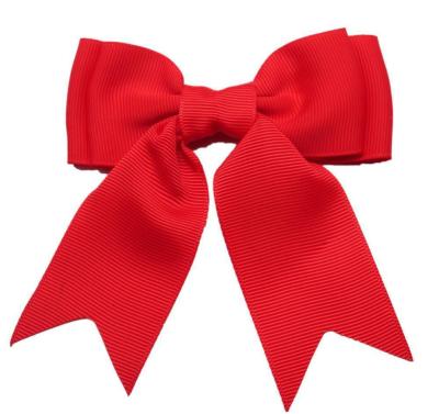 China Best Price Factory Wholesale High Quality Elastic Grosgrain Ribbon Hangers With Clips Girl Hair Bow For Kids Hair Accessories for sale