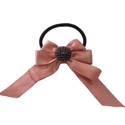 China 2020 New China Hot Price Floral Type Custom Hair Velvet Ribbon Bow for sale