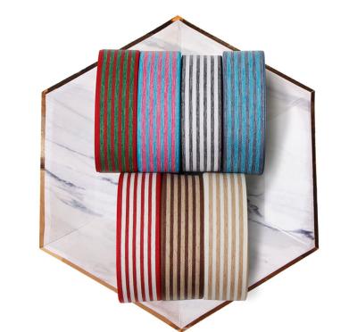 China Best price eco-friendly factory wholesale custom size 9mm-38mm linen ribbon for fabrics decoration for sale