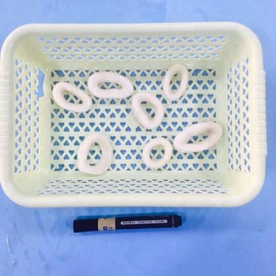 China Frozen low fat seafood calamari squid rings for sale