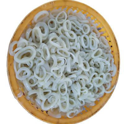 China IQF Low Fat Frozen Indian Ocean Breaded Squid Ring for sale