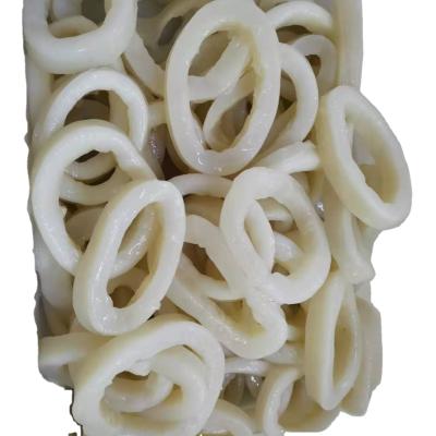 China Calamari Giant Squid Low Fat Skinless Frozen Ring for sale