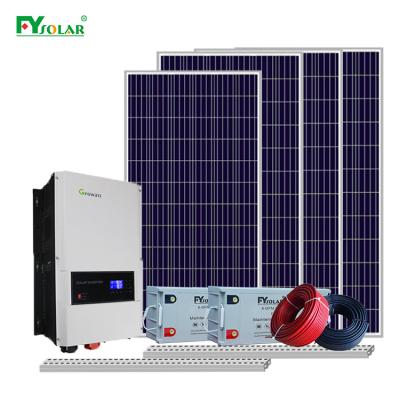 China Home Off Grid System 5kw 10kw 6kw 8kw Solar Panel Solar Power Kit 10kw Off Grid Solar Power System 3kw for sale