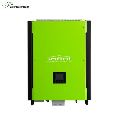 China infinisolar voltronic hybrid solar power inverter 10kw 15kw pure sine wave inverter solar power system voltronic for sale