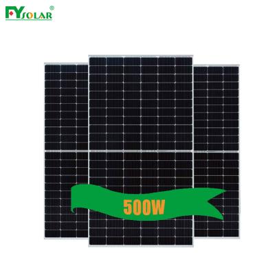 China 500w Solar Power System 500 Watt Solar Panel Monocrystalline Solar Panel 500w 490W Solar Panels for sale