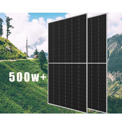 China Solar Panel 500watt 490w Solar Panels 500w Solar Power System Fiscal Year 182mm Solar Power Photovoltaic Panel for sale