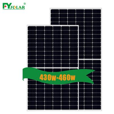 China Monocrystaline 450 watt mono silicon PV module perc solar panel price 440w 450w 455w 460w solar panel for sale