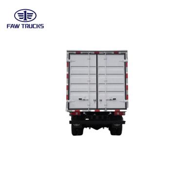 China Brand New FAW Double Cab Commercial Vehicles Trucks Fast Delivery For City Transport Motor Hybrid Cargo Trucks None for sale