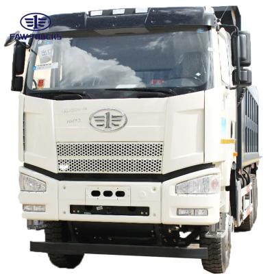 China Faw 6*4 Intelligent Automatic Big Dump Dump Truck Multi-terrain Carrier Bucket Universal Dmptruck > 8L for sale