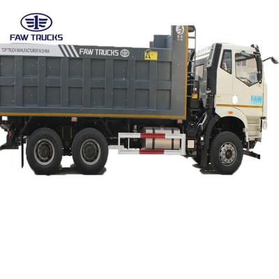 China Faw 6*4 Heavy Duty Dump Truck Construction Site Sand and Gravel Transport Engineering Vicle Dump Truck Diesel > 8L for sale