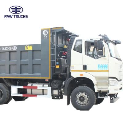 China Faw 6*4 New Dump Truck Mining Transport Sale China Heavy Truck Black Delivery Dump Truck > 8L for sale