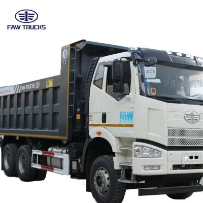 China Faw 6*4 Dump Truck Manufacturers Sell Dump Type Tipping Semi-Weight 13 Meters Grain Transport Bulk Dump Truck > 8L for sale