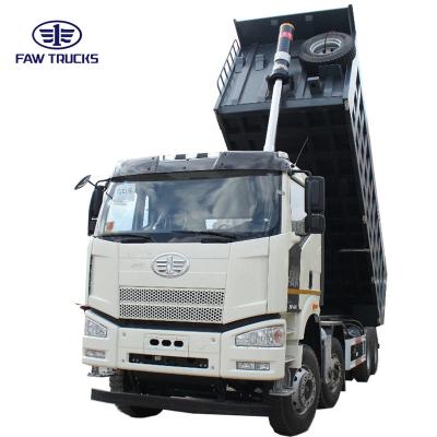 China FAW 8*4 dump truck factory direct sales dump truck load capacity strong dump truck > 8L for sale