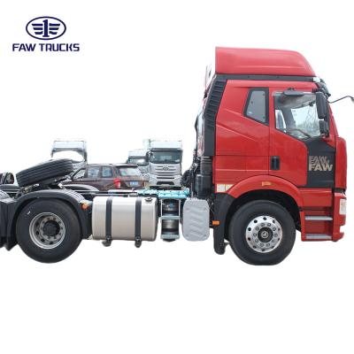 China FAW China Factory Wholesale Price High Power Left Hand Drive Trucks Manual Hauler Tractor Truck 7160*2550*3950 for sale