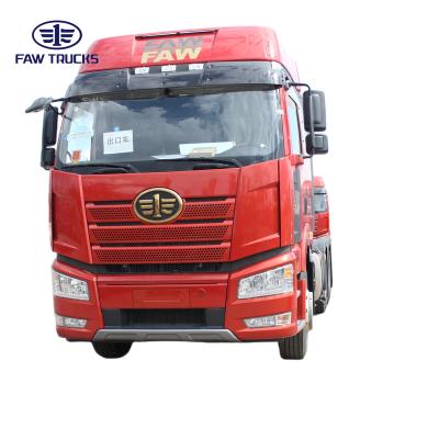 China FAW Chinese Factory New Heavy Duty Auto Drive Type Tractor Truck 7160*2550*3950 for sale