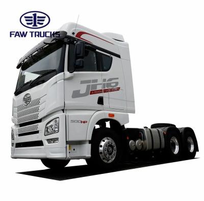 China FAW Made In China Factory Price 351-450 Hp Heavy Original Tractor Truck 7160*2550*3950 for sale