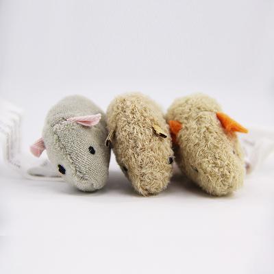 China Toys Daily Pet Toy Catnip Mice Shape Cats Toys Fun Plush Mouse Cat Chew Teeth Cleaning Interactive Toy for sale