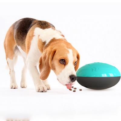 China Amazon Toys Best Selling Pet Q.I. Treat Ball Daily Smart Interactive Food Dispenser Leak Squeaky Dog Chew Toy for sale