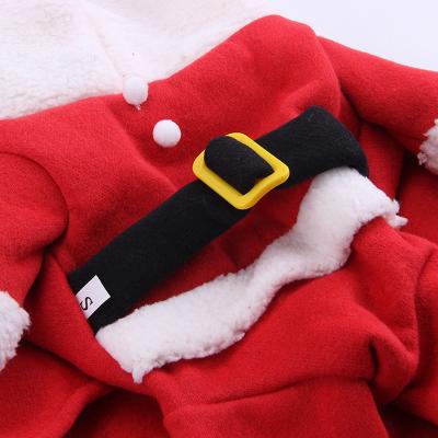 China Viable Winter Dog Costume Warm Christmas Pet Clothes Winter Hoodie Coat for sale