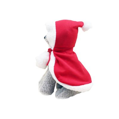 China Everydays Wear New Style Funny Christmas Pet Dress Up Cat Dog Costume Pet Christmas Cloak Coat for sale