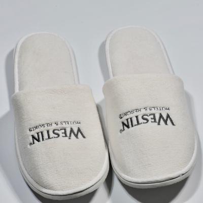 China Hotel /SPA/ Travel Home/Airline Five Terry Towel Star Personalized Hotel Slipper for sale