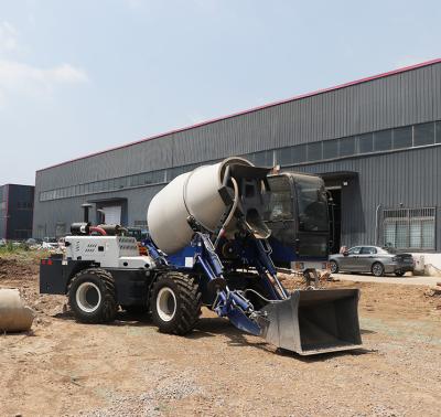 China XDEM 3.5m3 Concrete Truck Mixer Self Loading 85kw 7830x2680x4170mm 7800 Kg Te koop