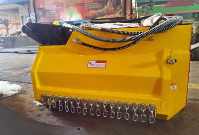 China 24' Mini Graafmachine Flail Mower Aanhangsel Standaard lemmet Voor 1,5-2 ton graafmachines Te koop